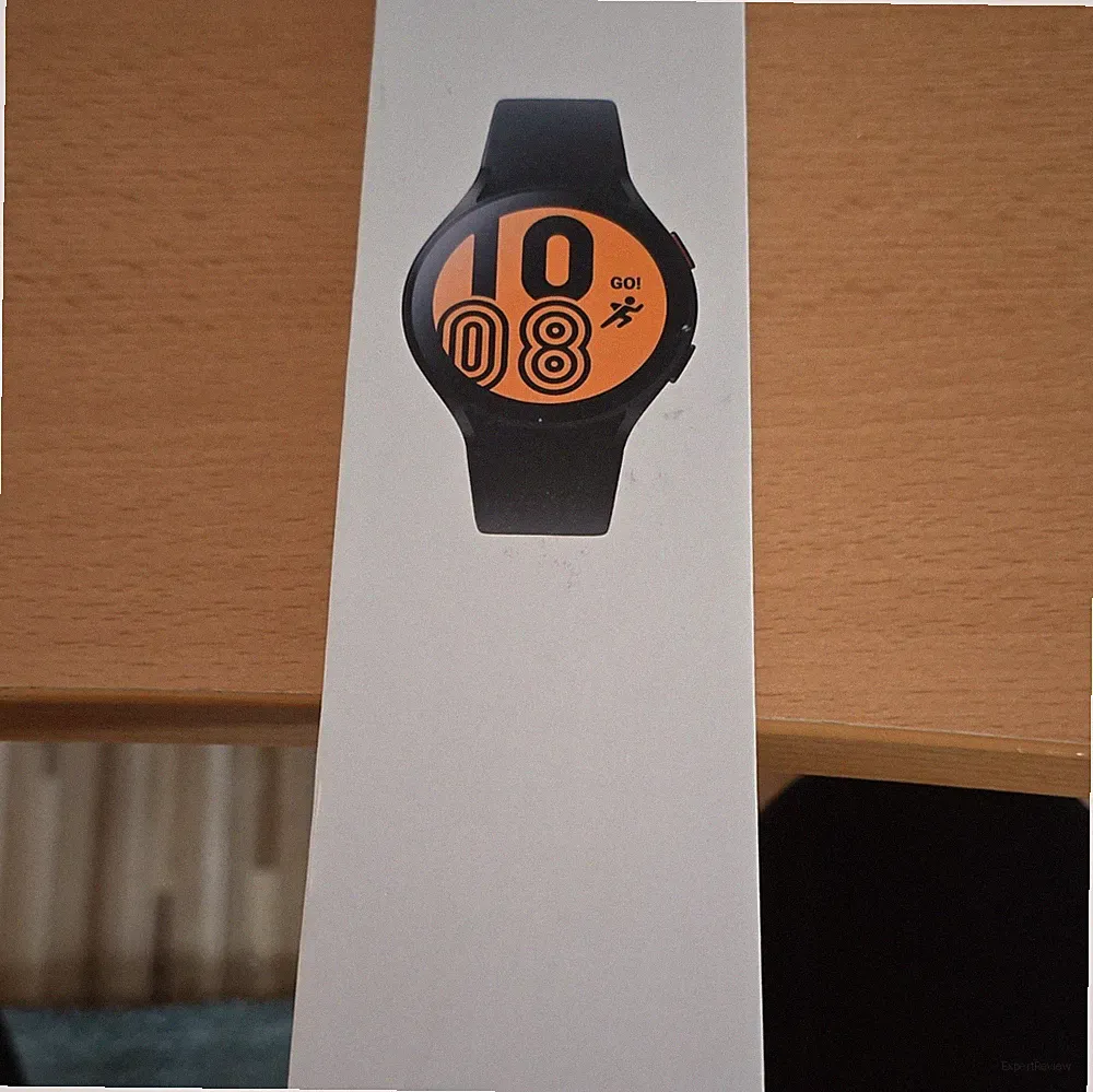 Samsung Watch 4 Smartwatch 44 mm Schwarz Gummiarmband Android SM-R870NZKADBT