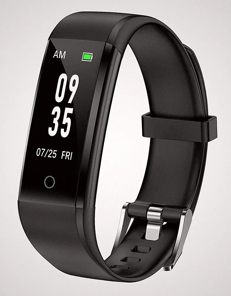 Schrittzähler Uhr Fitness Tracker Senioren Kinder Damen Herren IP68 Wasserdicht