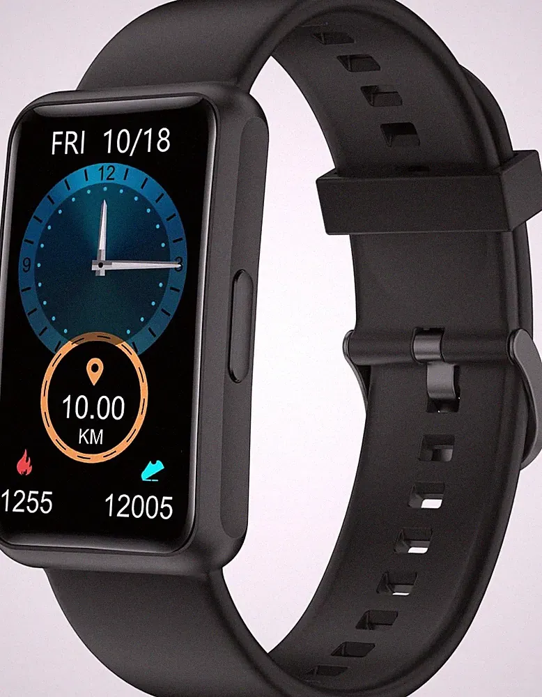 Schrittzähler Uhr (Ohne App/Ohne Handy) 1,47'' Screen Einfach Fitness Tracker Sm