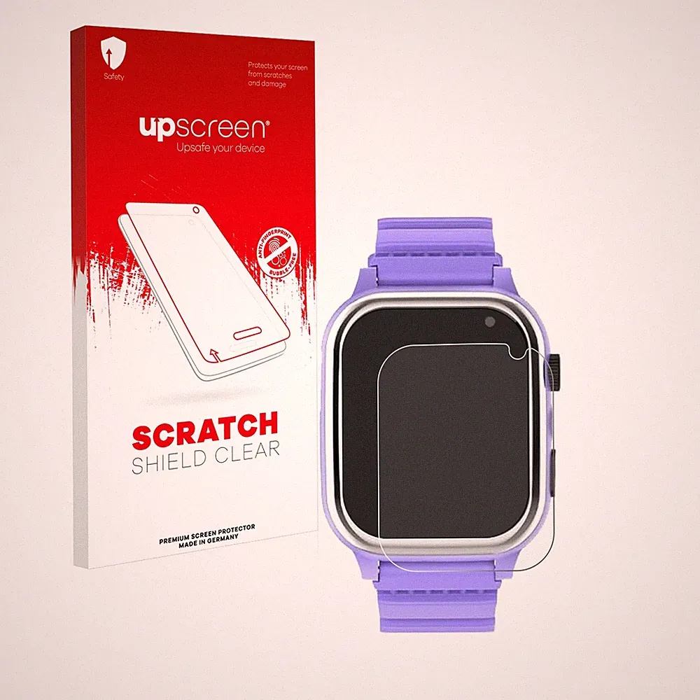 Schutz Folie für Jubunrer Kids Smartwatch Kratzfest Anti Fingerprint Klar