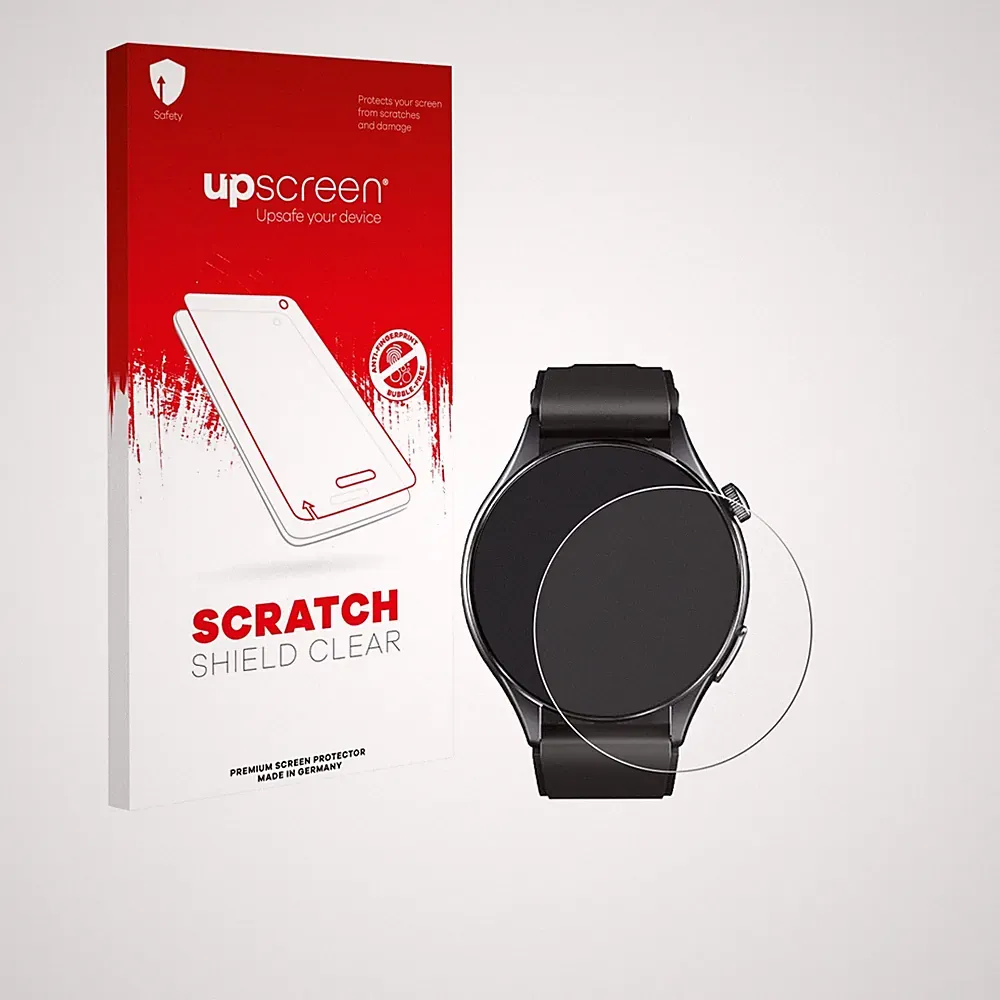 Schutz Folie für Marsyu Smartwatch 1.56" Kratzfest Anti Fingerprint Klar