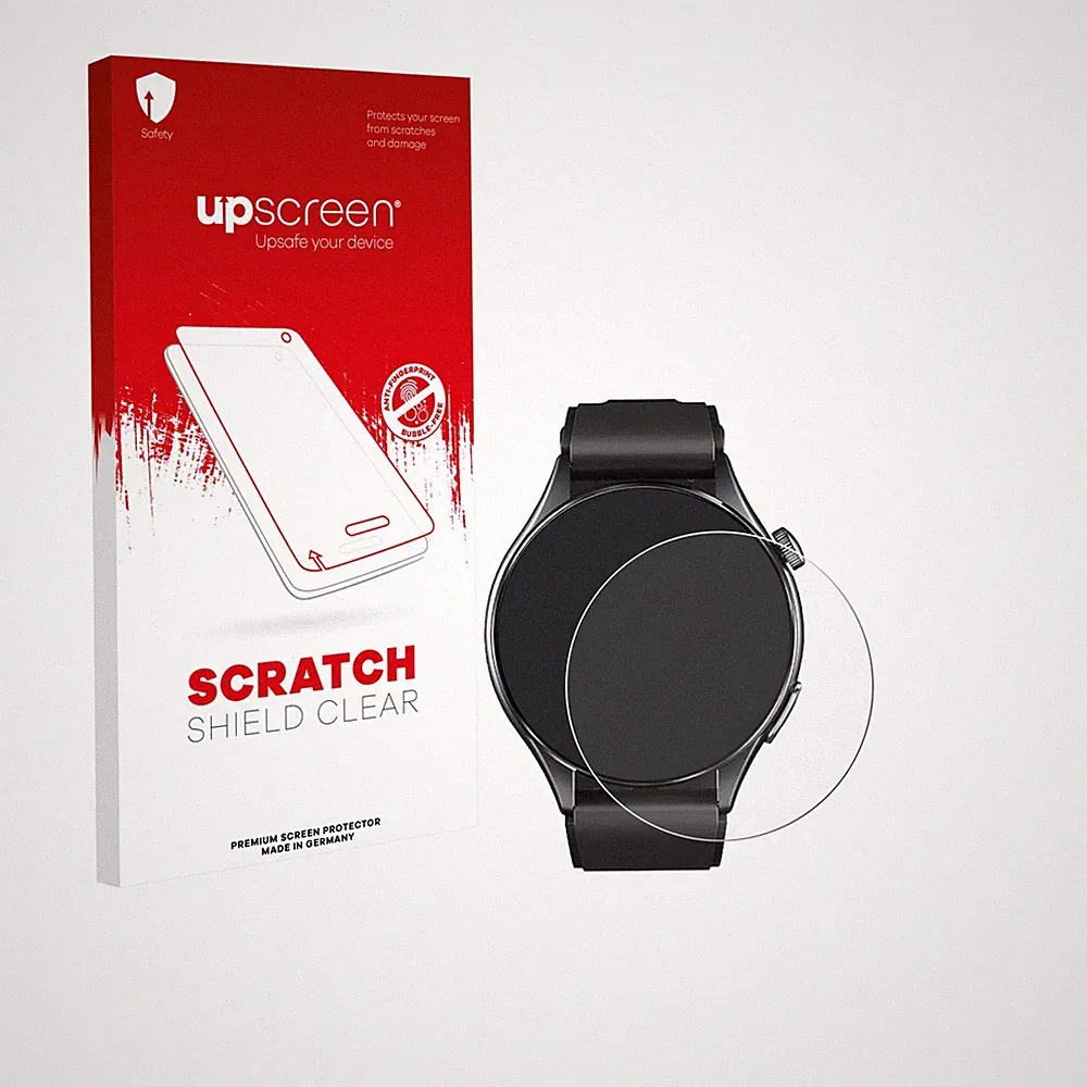Schutz Folie für Marsyu Smartwatch 1.56" Kratzfest Anti Fingerprint Klar