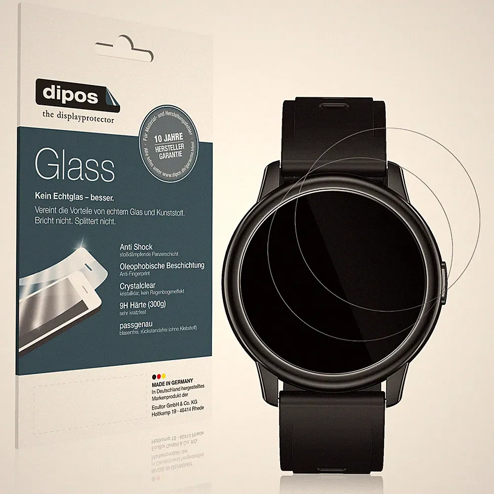 Schutzfolie für Cillso 1,3 Zoll Smartwatch Folie Anti-Shock 9H Displayschutz