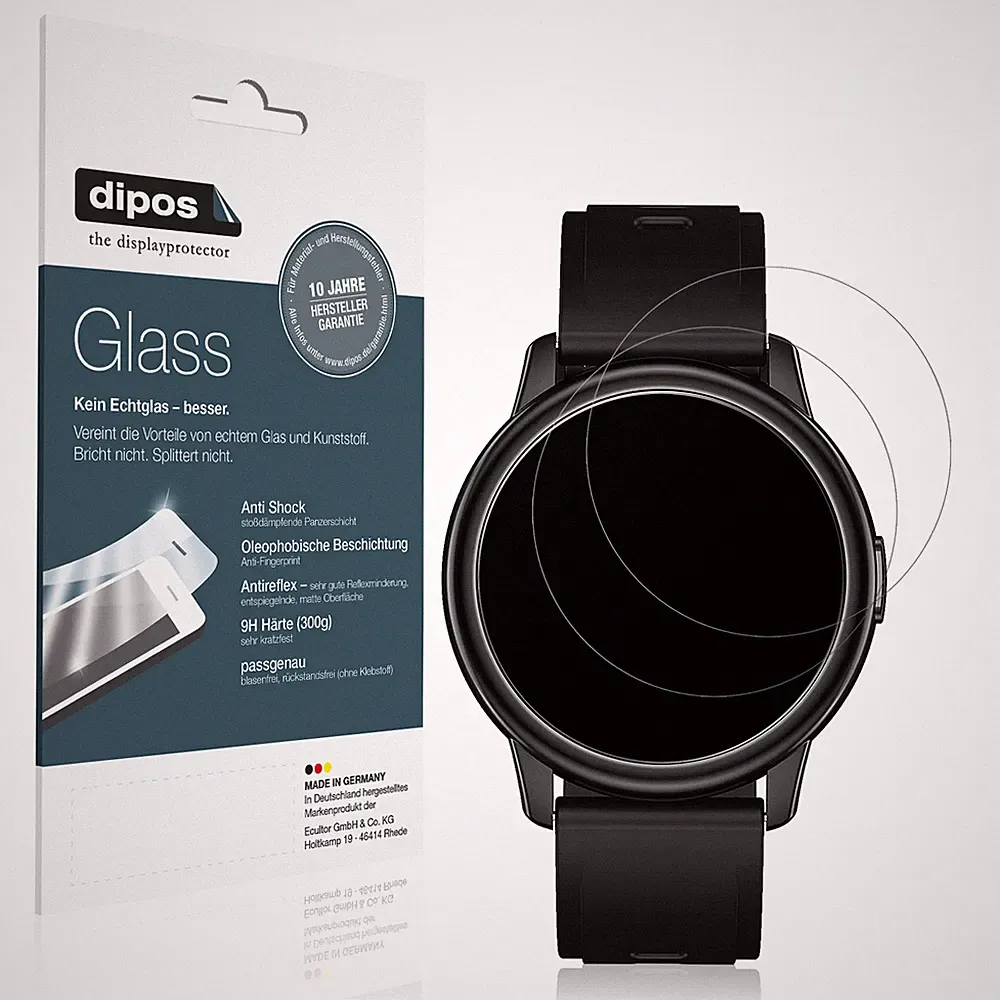 Schutzfolie für Cillso 1,3 Zoll Smartwatch Folie Anti-Shock matt Displayschutz