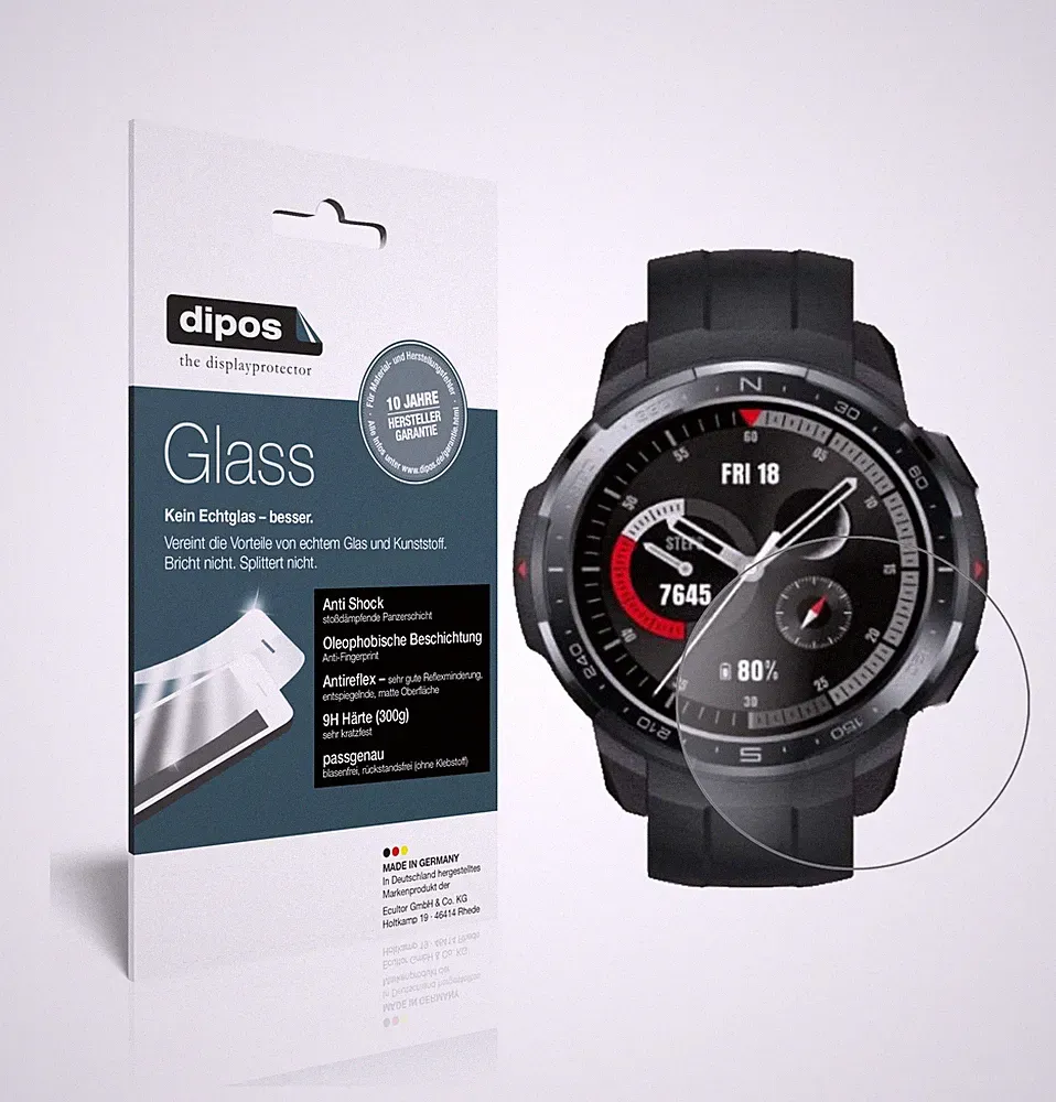 Schutzfolie für Honor GS Pro Smartwatch (48mm) Folie Anti-Shock matt