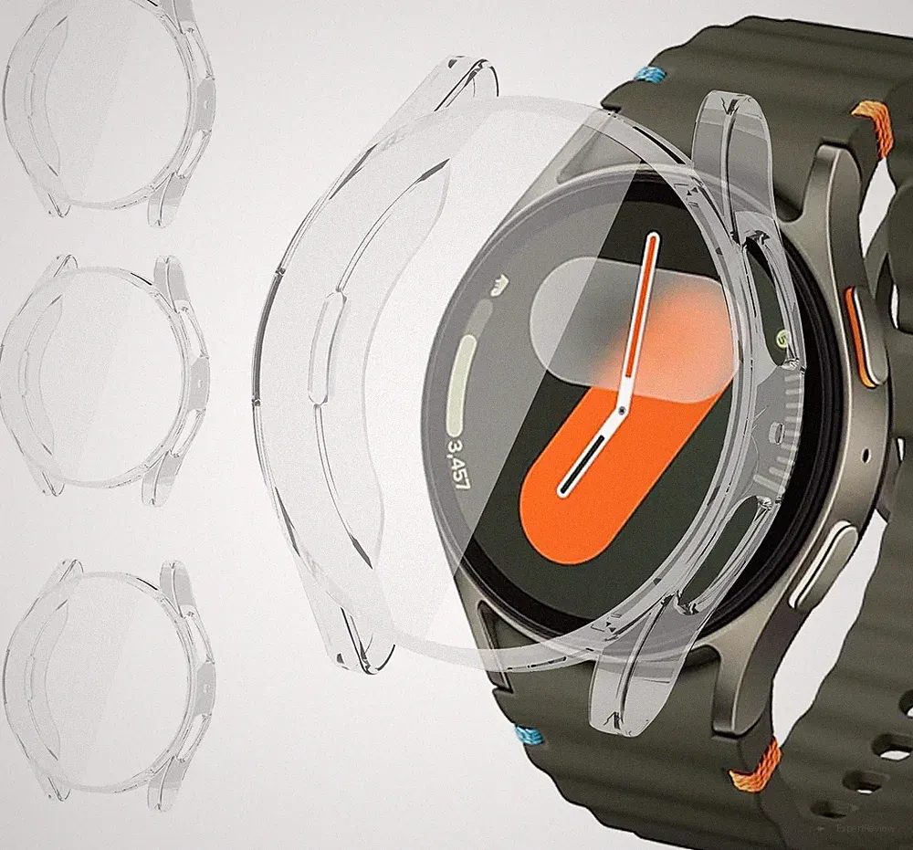 Schutzhülle für Smartwatch 40mm, 3 Stück Weiche TPU Case, Damen Herren Zubehör
