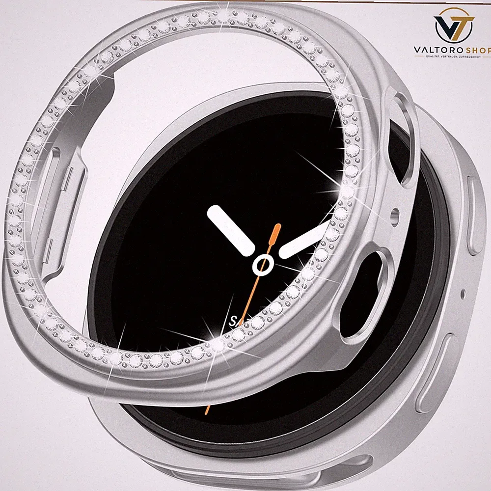 Schutzhülle für Smartwatch 40mm, Hart PC Cover, Glitzer Diamant, Damen