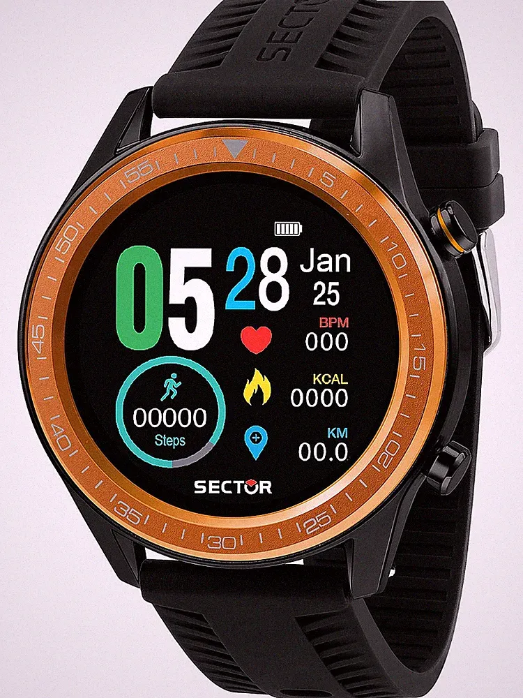 Sector R3251545003 S-02 Smart Herren 46mm