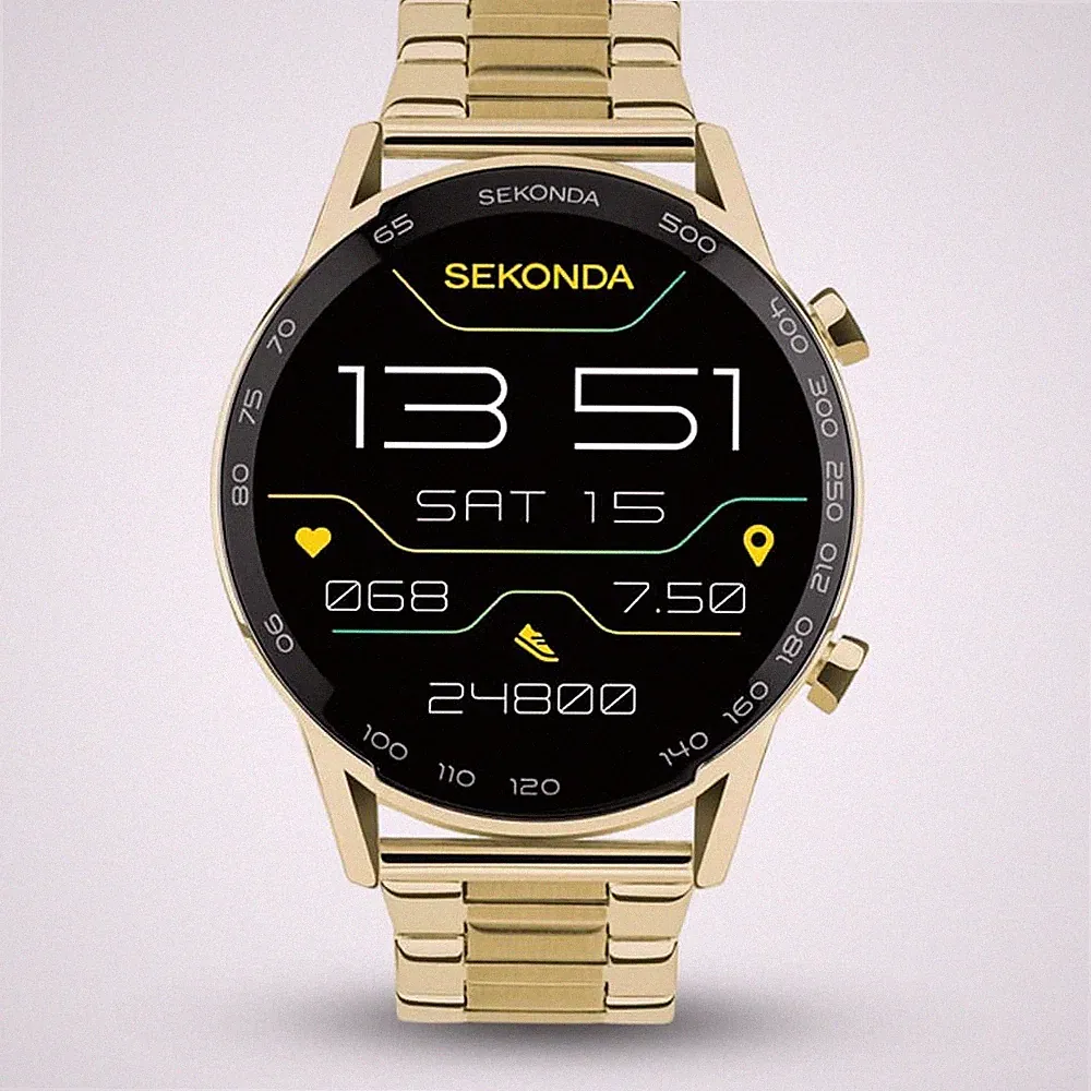 Sekonda Active Plus Gold Plated Smartwatch 30227