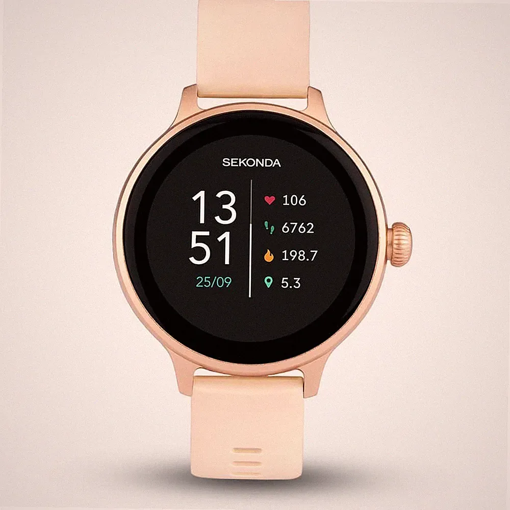 Sekonda Connect Smartwatch Roségold & Pink 40623