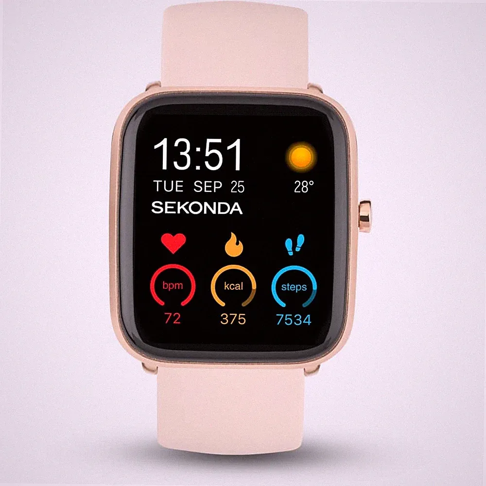 Sekonda Motion Plus Pink Rubber Smartwatch 30224