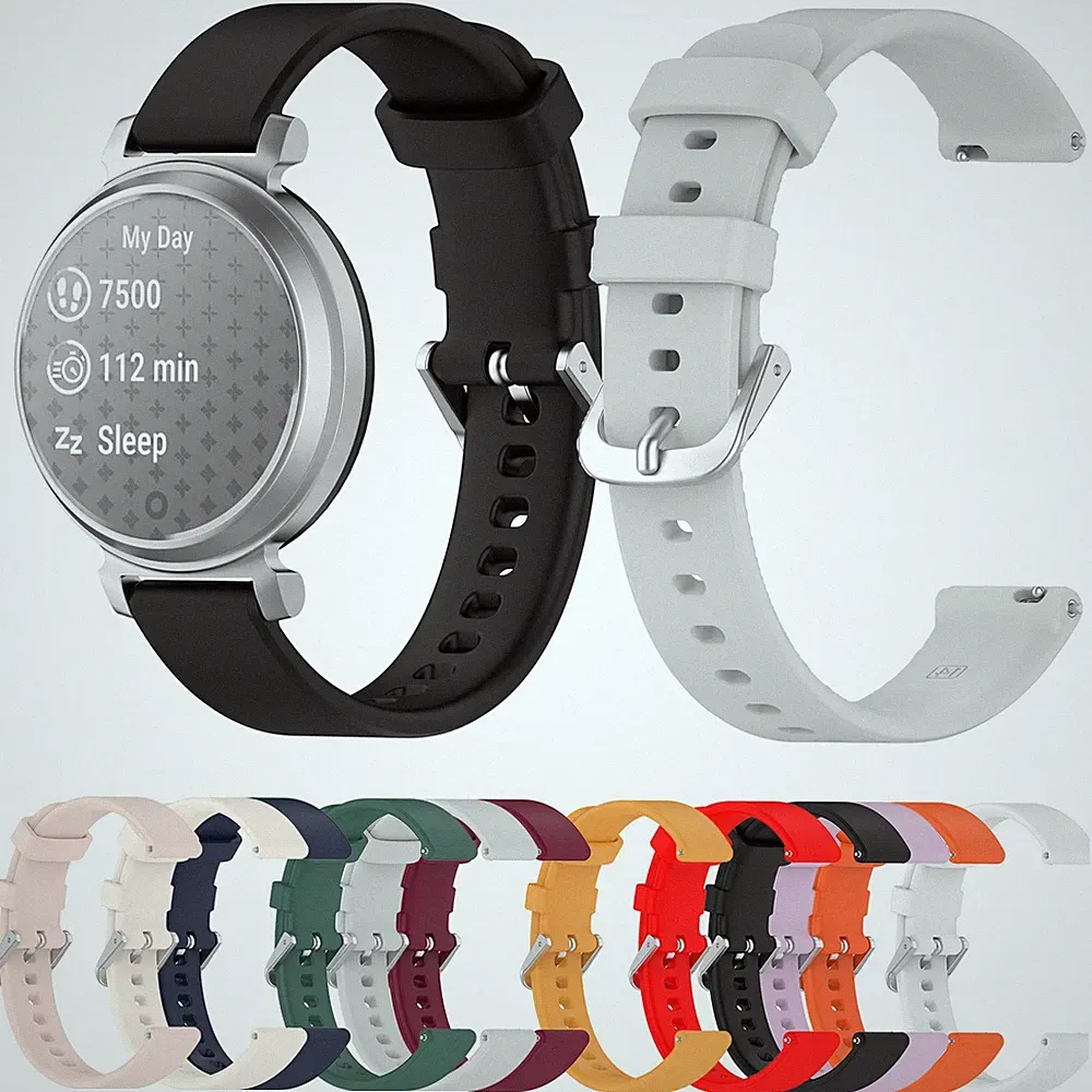 Silikon Armband Für Garmin Lily2 Smartwatch Ersatz Sport Tracke Uhrenarmband