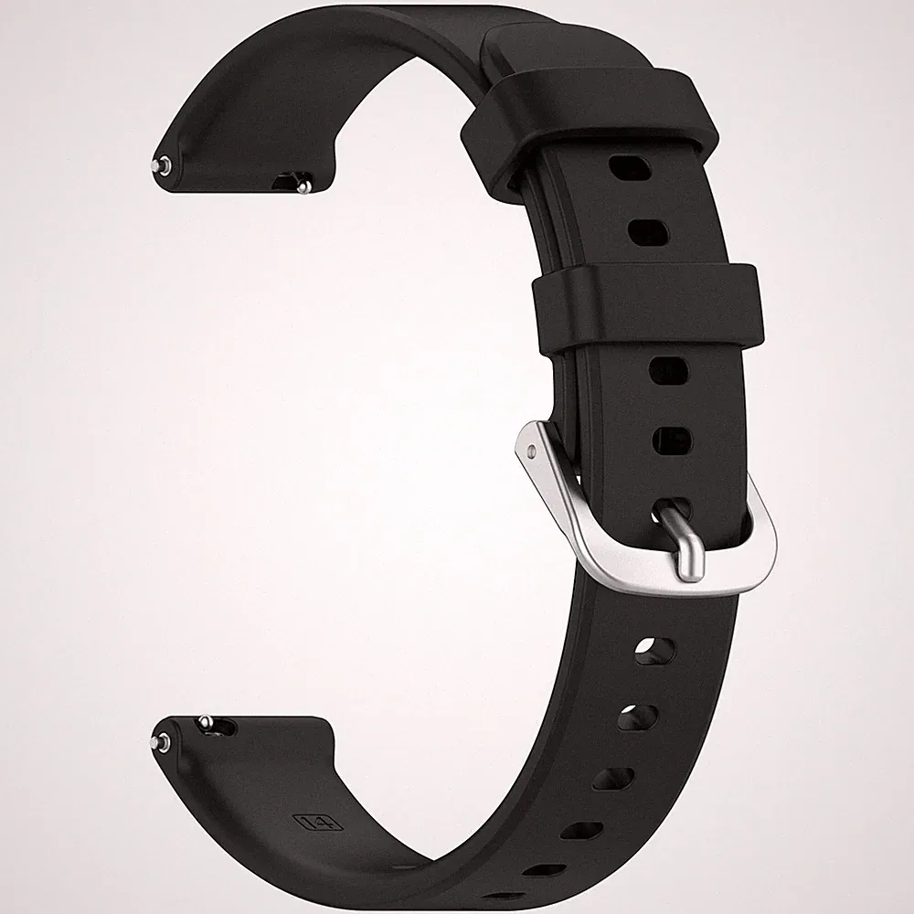 Silikon Armband Für Garmin Lily2 Smartwatch Sport Tracke Uhrenarmband Schwarz