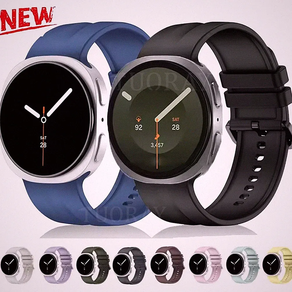 Silikon Armband Für Samsung Galaxy Watch 9/8 40 44mm 9 8 Classic 46mm Smartwatch