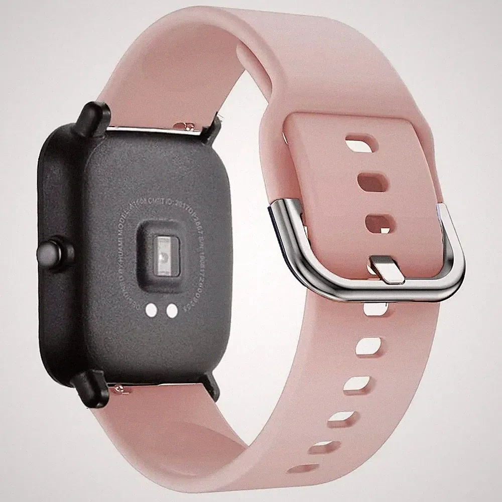 Silikon Armband Uhrenarmband Ersatz Smartwatch Band | 20mm Neu