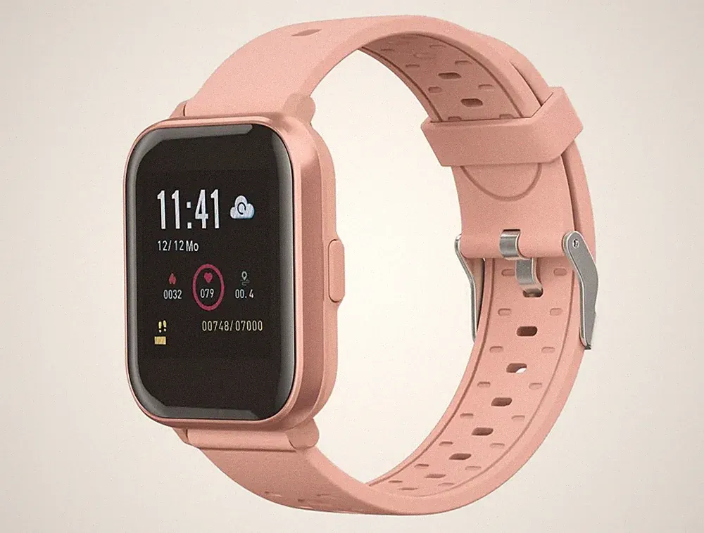 SilverCrest Fitness‑Smartwatch 1,4″ Farbdisplay Aktivitäts‑Tracker Bluetooth iOS