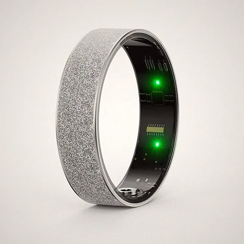 Smart Ring Fitness Tracker Gesundheits-Tracker IP68 Wasserdicht für Männer