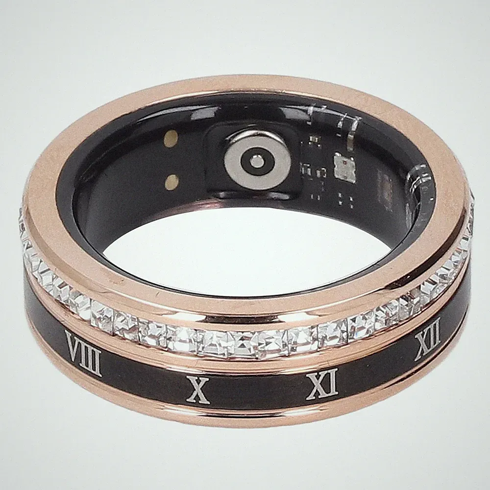 Smart Ring Fitness Tracker Wasserdicht Schrittzähler für Android 5.0+ IP68