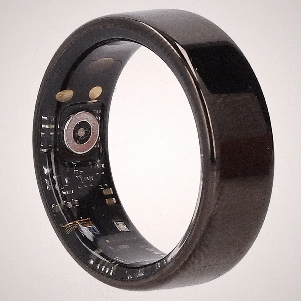 Smart Ring Gesundheitsring Fitness Tracker IP68 Wasserdicht Edelstahl 13# 7 Tage