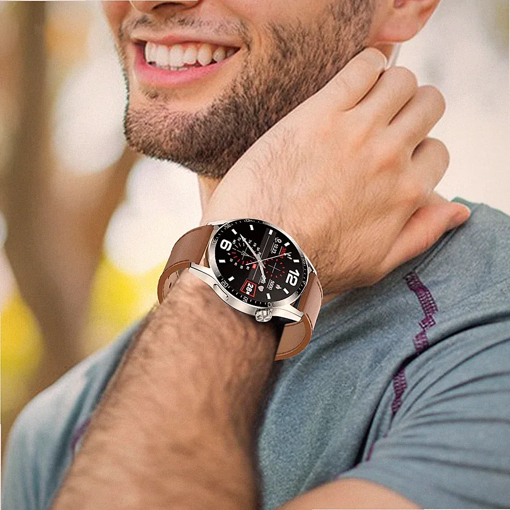 Smart Watch 1,32-Zoll-Bildschirm Display Armbanduhr Für Schwimmen Radfahren