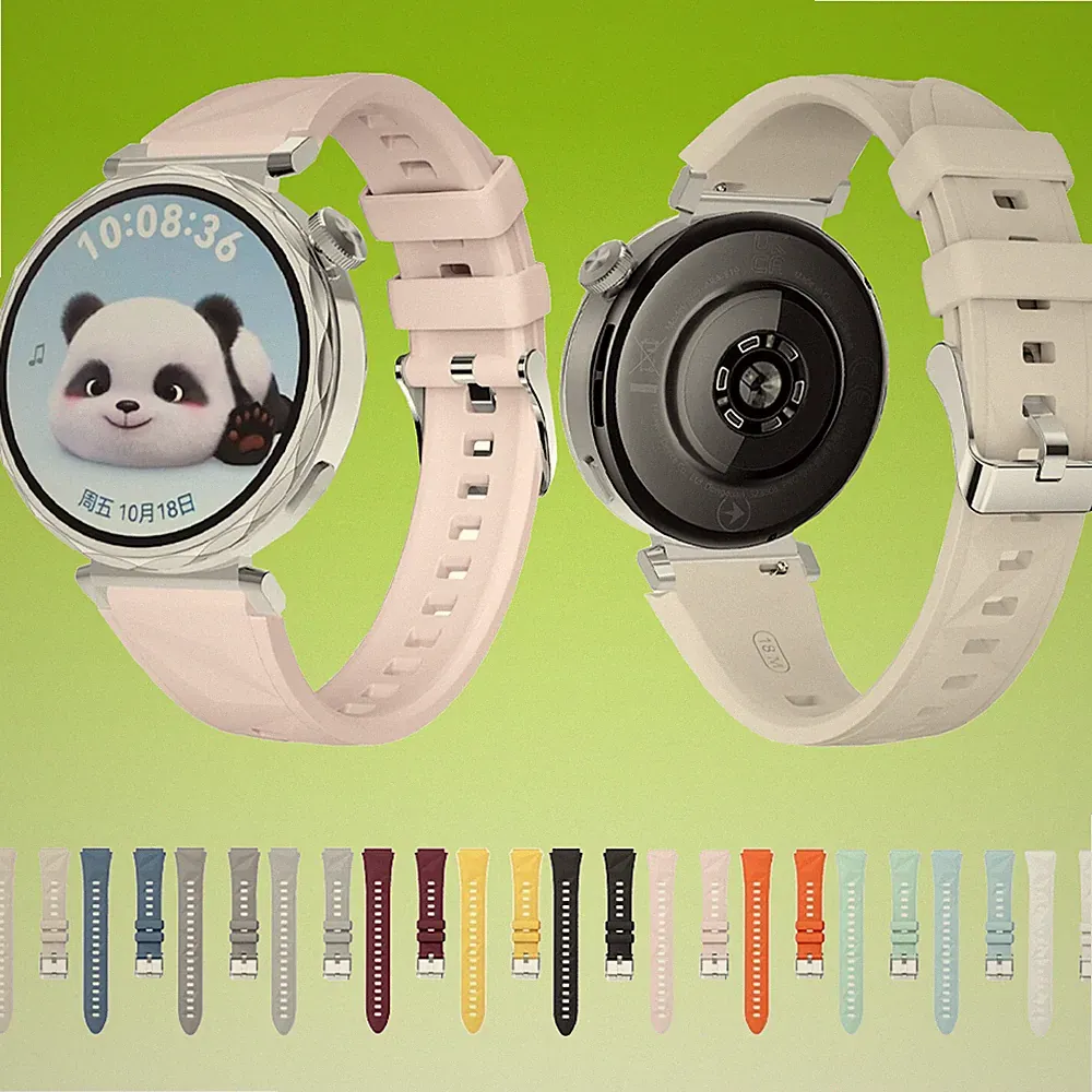 Smart Watch Armband Silikon für Huawei Watch GT 5 41mm Design 18mm Sport Ersatz