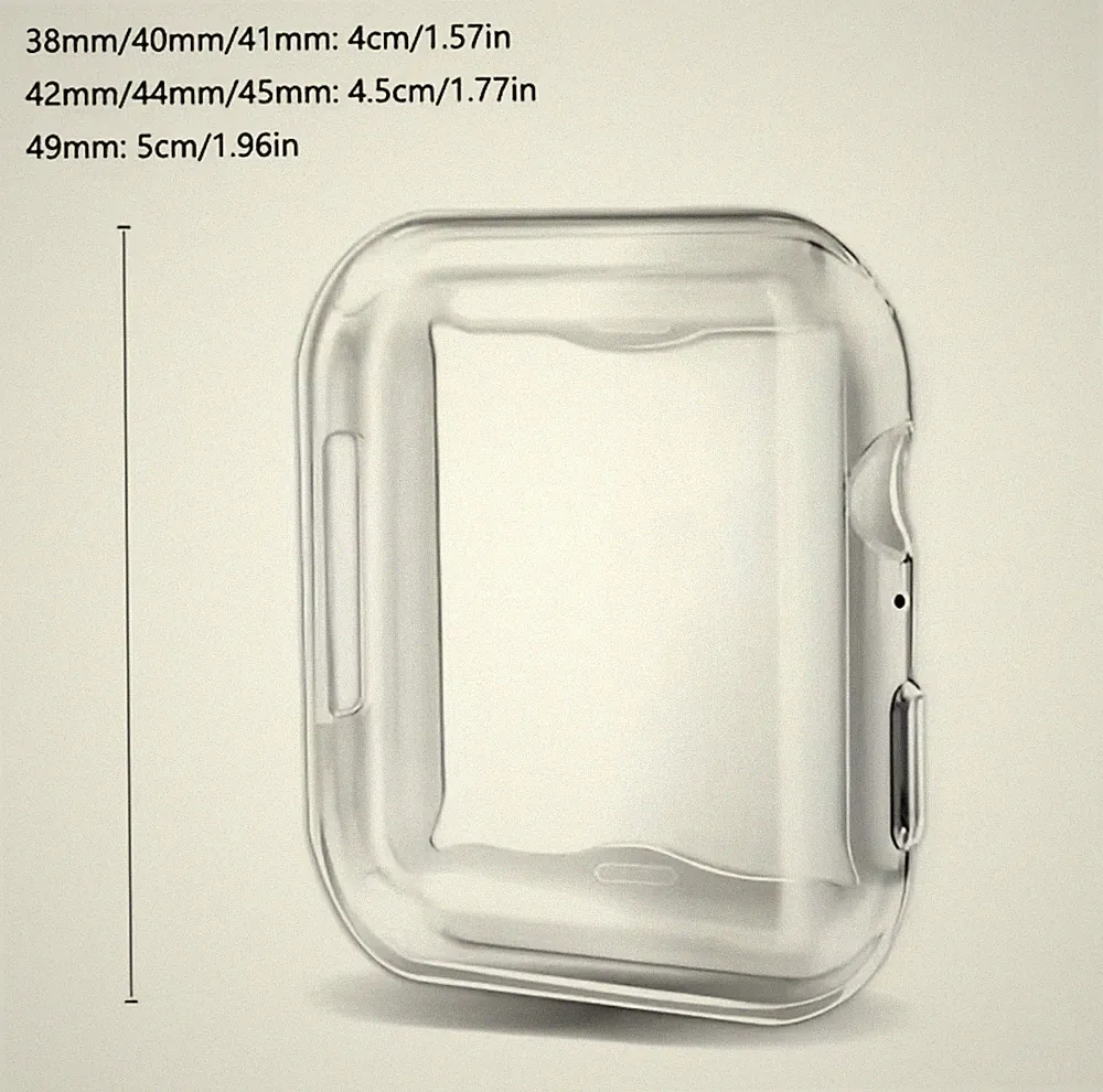 Smart Watch Displayschutzfolie kompatibel mit Apple Watch SE Ultra 9 8 7 6 5 4, 1