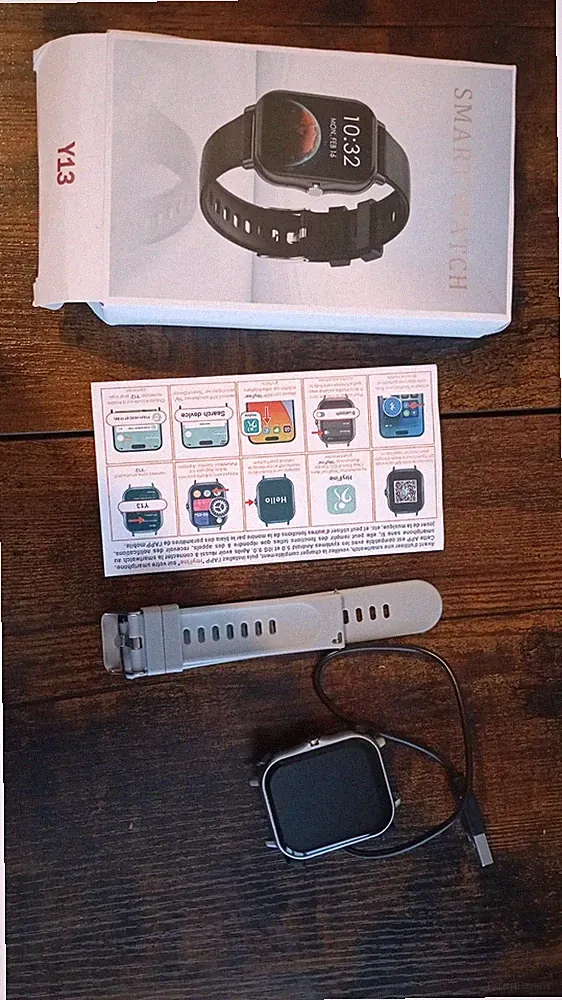 Smart Watch Unisex,grau, neu unbenutzt