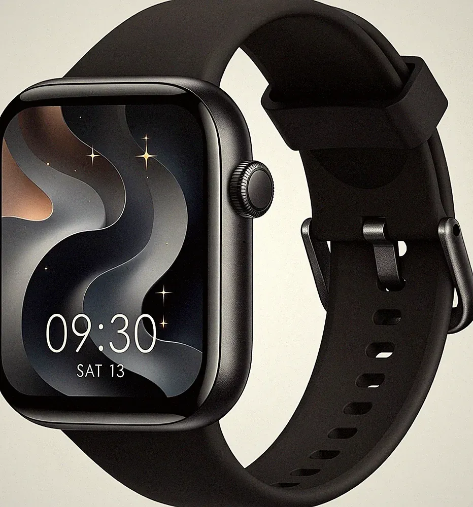 Smartwatch 1,85" HD Touch Fitnessuhr 140+ Sportmodi Pulsmesser IP68 Wasserdicht