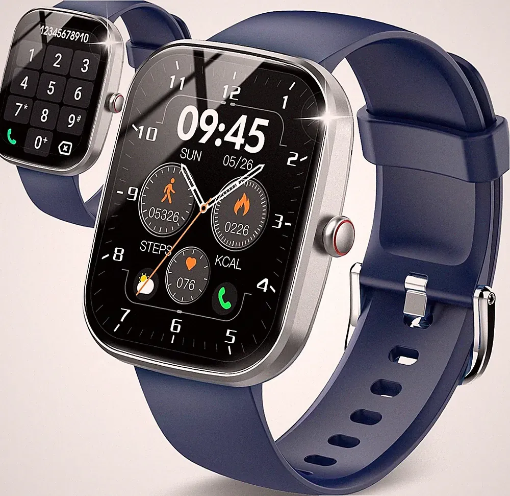Smartwatch 1,91" HD Touchscreen IP68 Wasserdicht 112+ Sportmodi Fitnessuhr