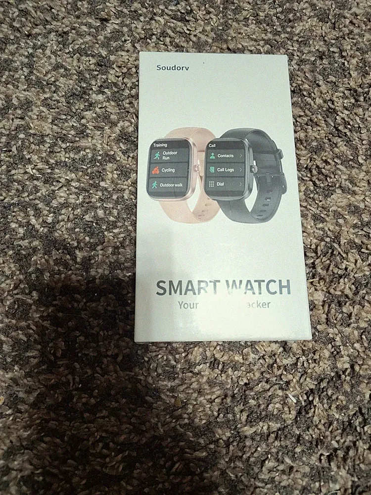 Smartwatch 1.91''- mit Bluetooth Anrufe- Fitness Tracker- Herzfrequenz-SpO2-IP68