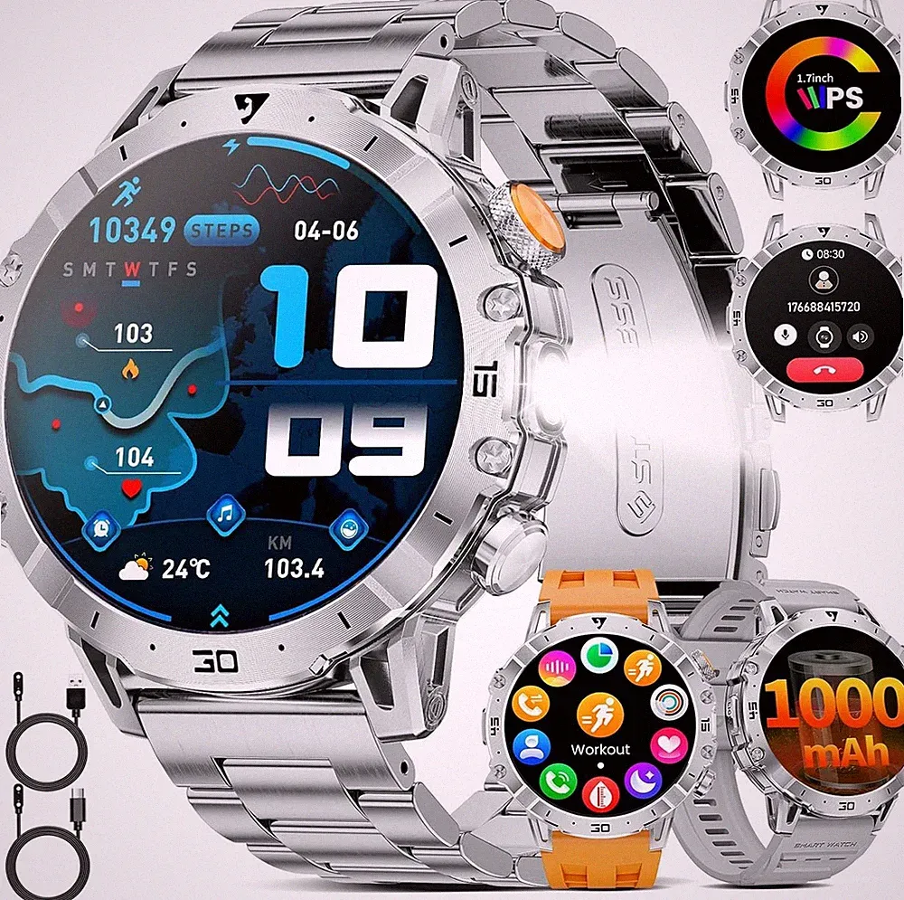 Single-Drücker Faltschließe Smartwatch