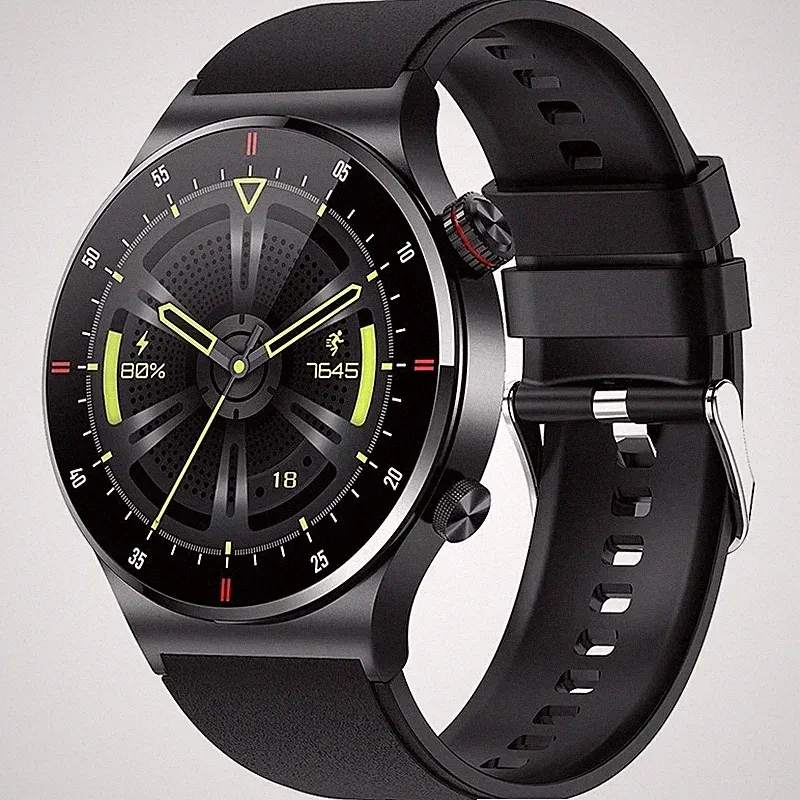 Smartwatch 2025 neue NFC Smart Uhr Männer AMOLED 390 HD Bildschirm GPS