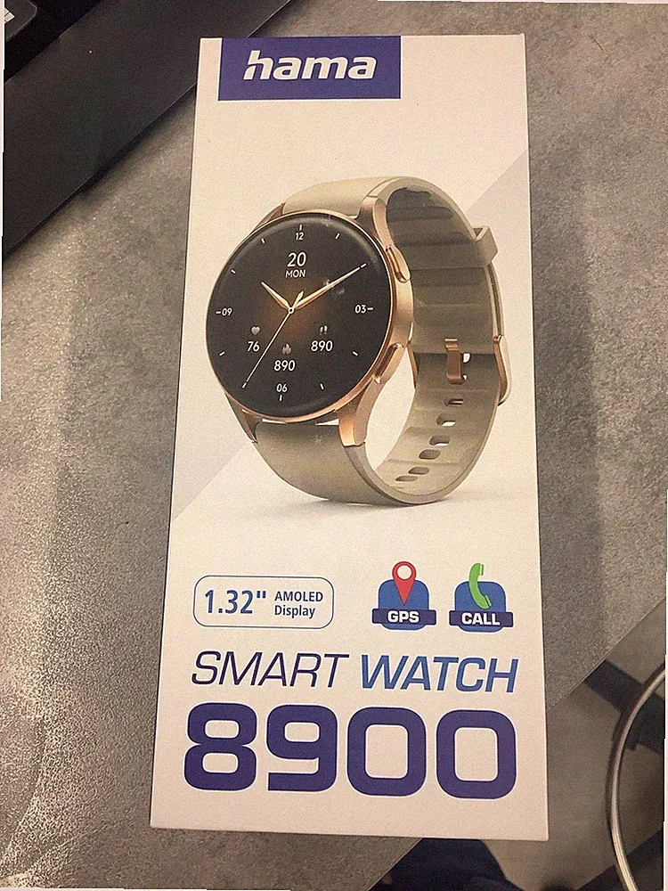 Smartwatch "8900", GPS, AMOLED 1.32", Telefonfunktion, - Wie neu 1#1907403
