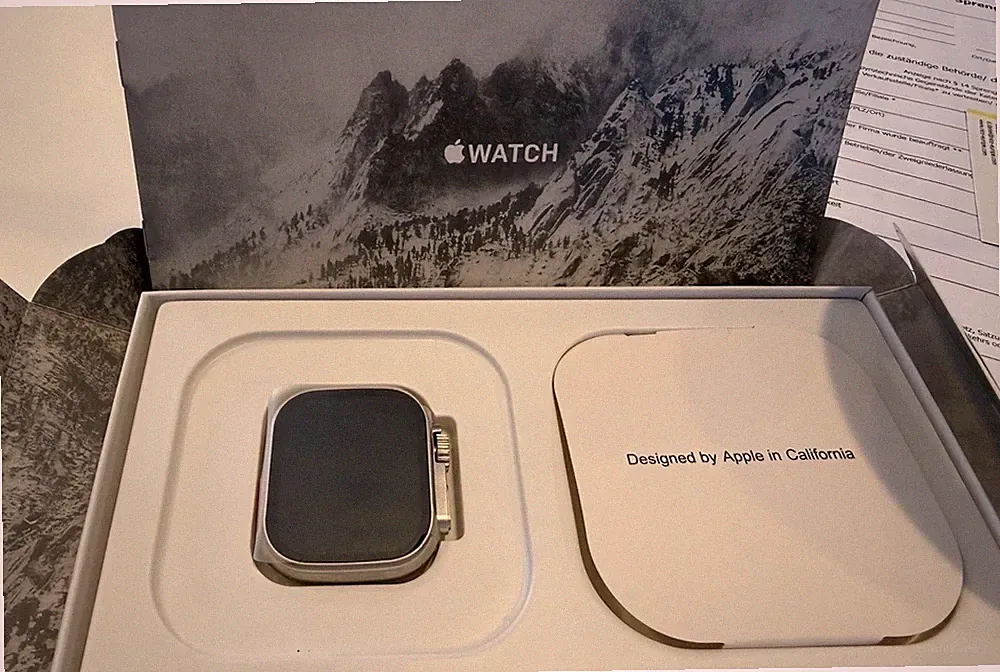 Smartwatch ähnlich wie Apple Watch Ultra 3, 49mm in ovp