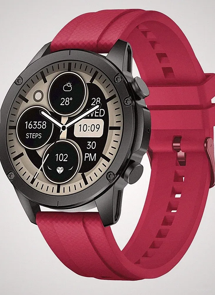 Smartwatch (Anruf annehmen/wählen), Fitnesstracker mit 1,43" AMOLED Touch Display
