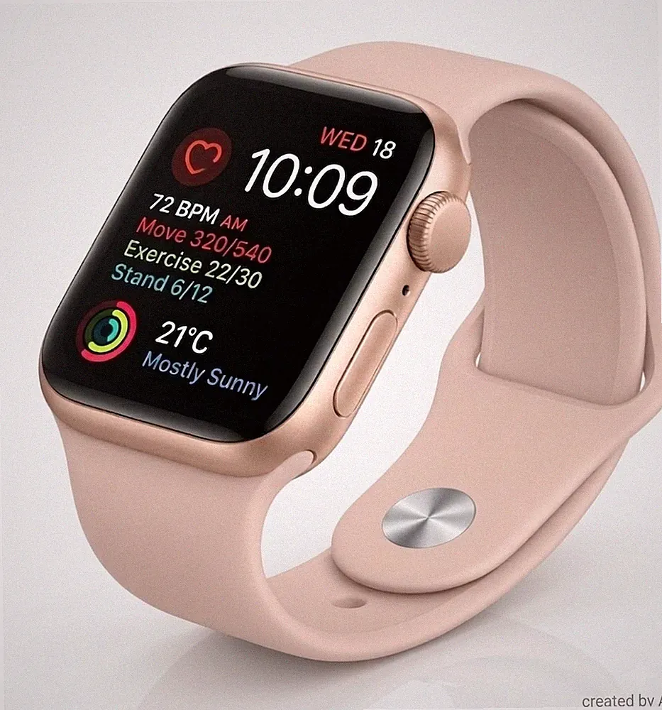 Smartwatch - Apple Watch Series 5 GPS (44mm) Gold / 36 Monate Gewähr
