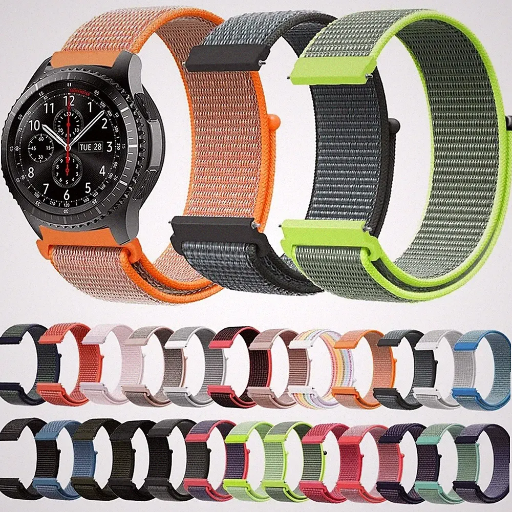 Smartwatch Armband Armbänder 20 / 22 mm für Samsung Galaxy LG Watch Honor Garmin