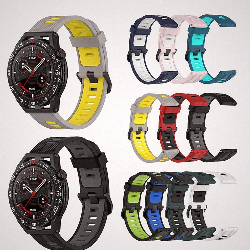 Smartwatch Armband Armbänder 22 mm für Samsung Galaxy LG Watch Honor Garmin Neu