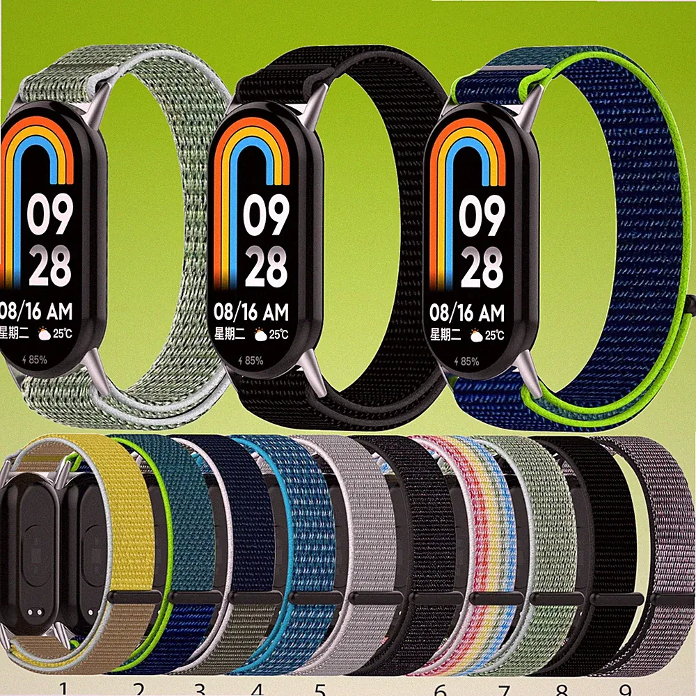 xiaomi smartwatch band 8 armband klettverschluss
