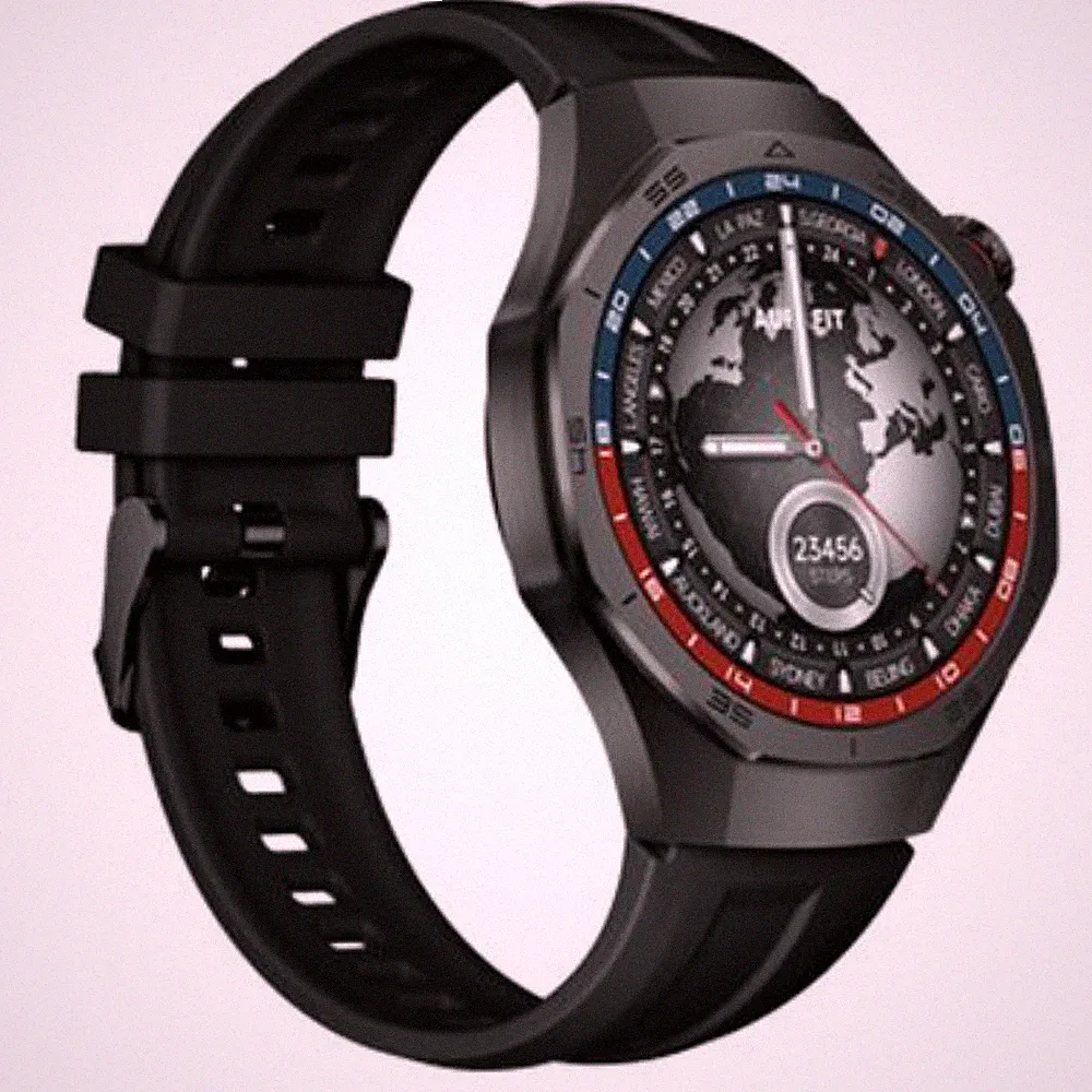 Smartwatch Aurafit Titan2 KI-Sprachassistent AMOLED 1,43" Anrufe Bluetooth IP67