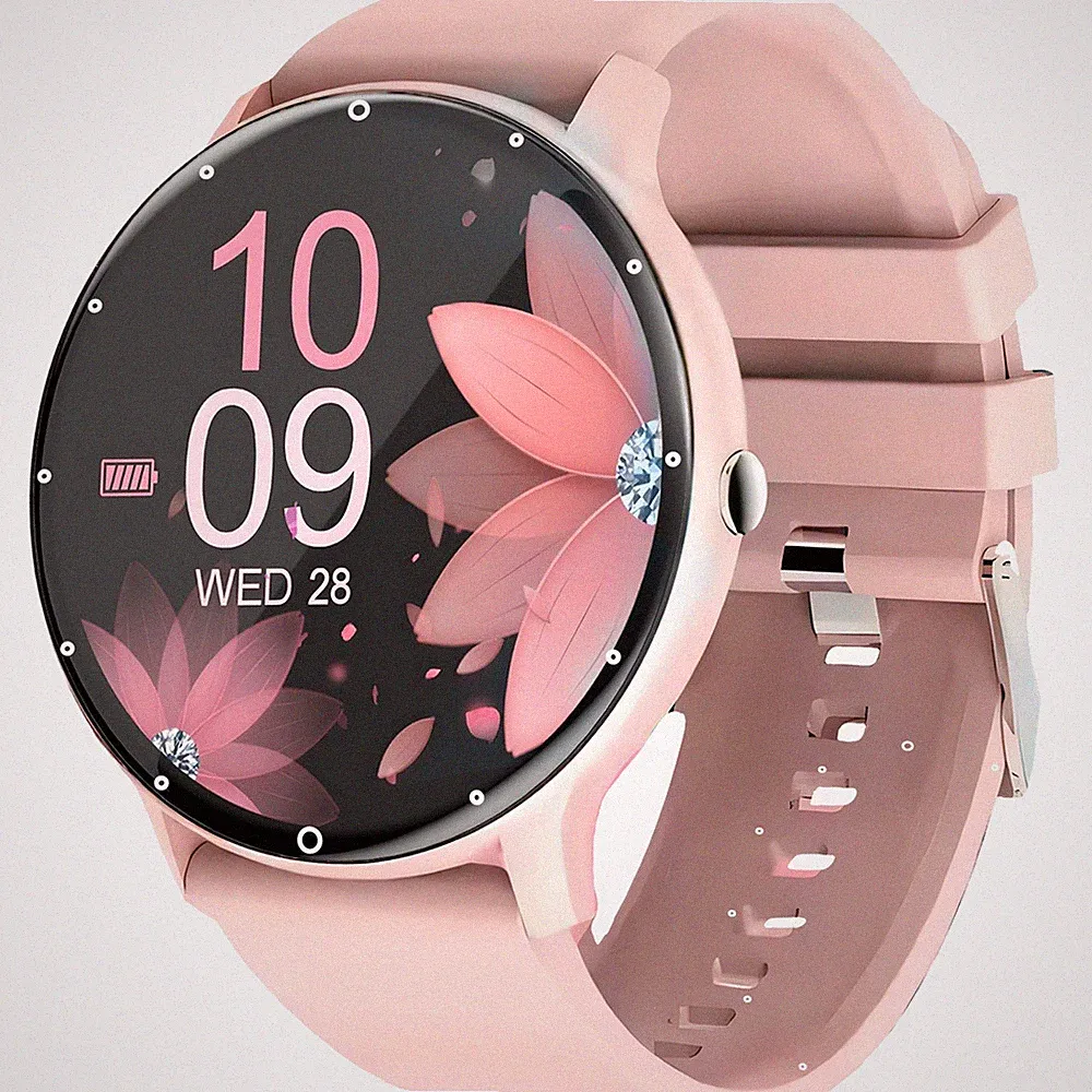 Smartwatch Bluetooth IP67 Wasserdicht Fitnessuhr Sportuhr GPS Android Damen Reto