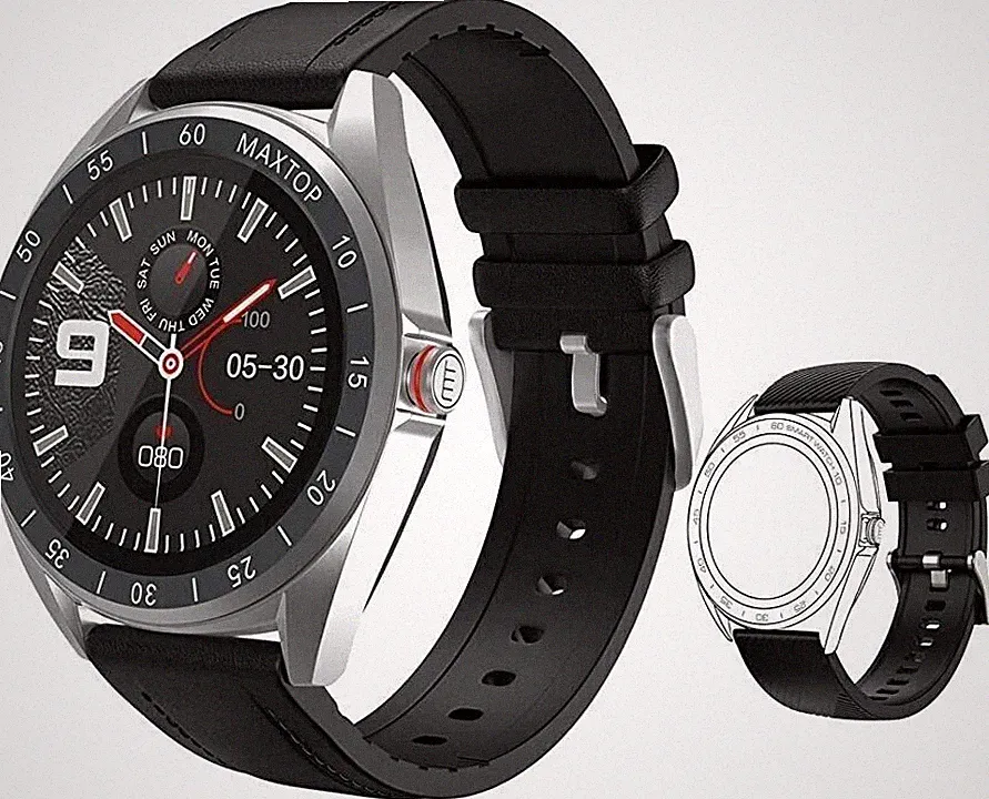 Smartwatch Bluetooth Uhr Wasserdicht Herzfrequenz Fitness Tracker