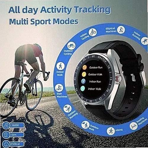 Smartwatch Bluetooth Uhr Wasserdicht Herzfrequenz Fitness
