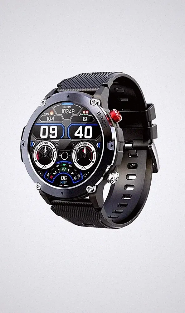 Smartwatch Blutdruckmessung Anrufe WhatsApp Benachrichtigungen Sport Fitness GPS