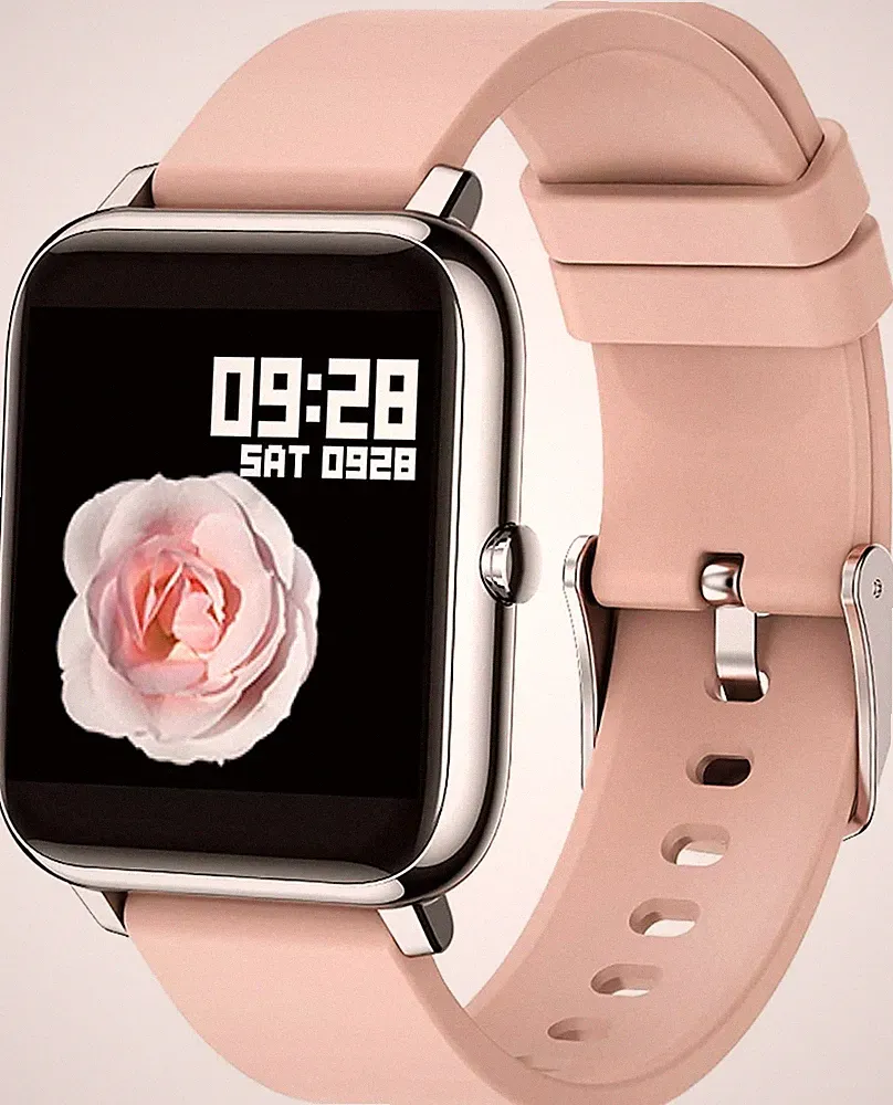 Smartwatch Damen 1.4" mit Telefonfunktion Fitnessuhr für Android & iOS - Silber