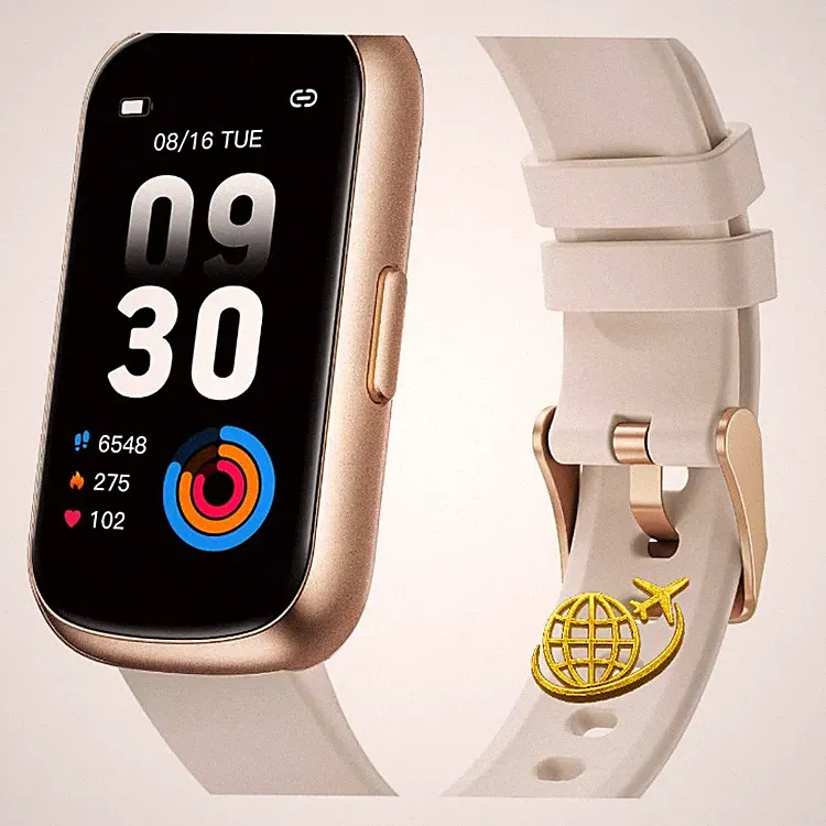 Smartwatch Damen 1,47 Fitnessuhr Klein mit Pulsuhr SpO2 Schlafmonitor