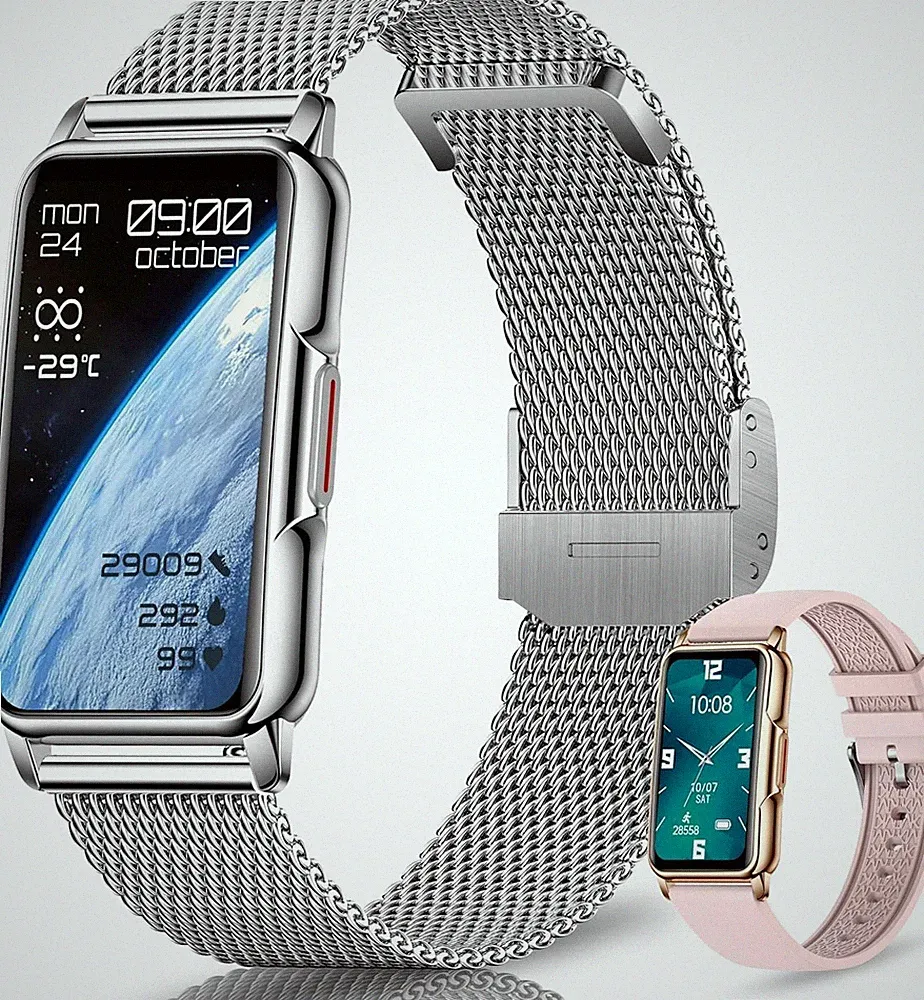 Smartwatch Damen 1,47 HD Fitnessuhr Bluetooth