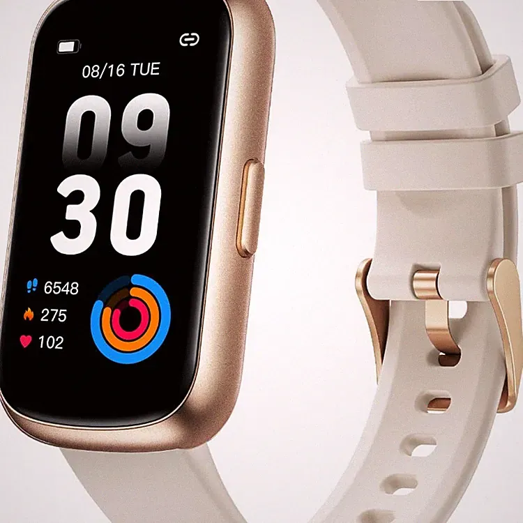 Smartwatch Damen 1,47 Zoll Fitnessuhr klein Pulsuhr SpO2 Schlafmonitor Uhr