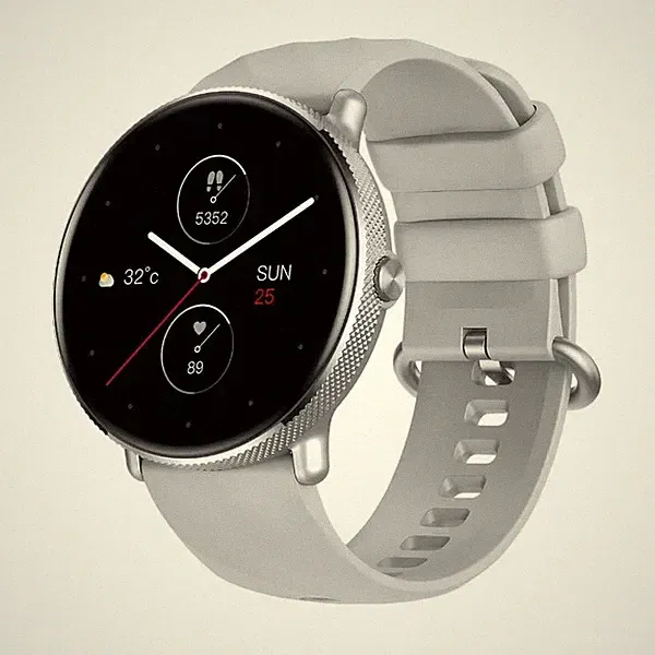 Smartwatch Damen | Elegant | Telefonfunktion | Fitnessuhr | Silber