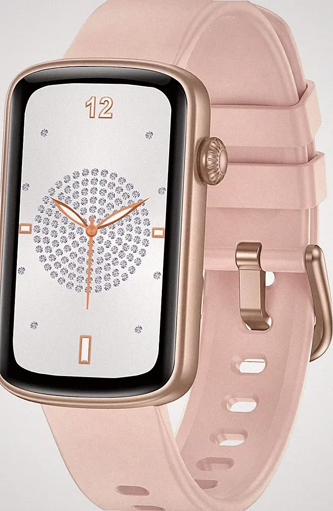 Smartwatch Damen Fitness Tracker Schmal Mit Pulsuhr Spo2 Messung Schlafüberwachu